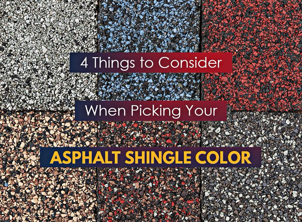 4 Things to Consider When Picking Your Asphalt Shingle Color